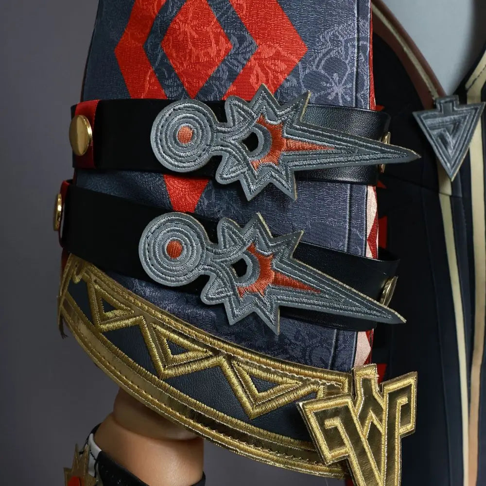 Costume de Cosplay Mavuika - Genshin Impact - La Puissance de l'Archon Pyro