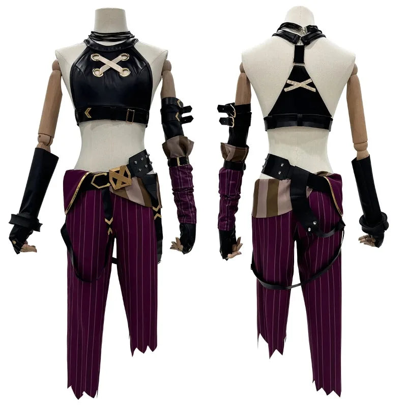 Costume Cosplay Jinx - League of Legends - Tenue Complète