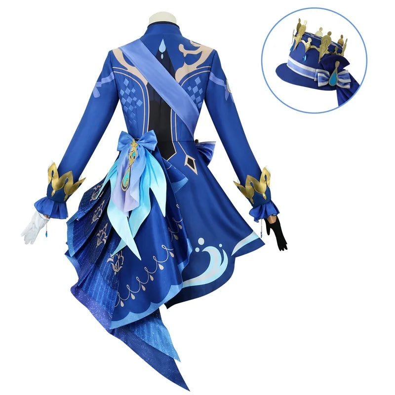 Costume de Cosplay Furina - Genshin Impact - Tenue Complète