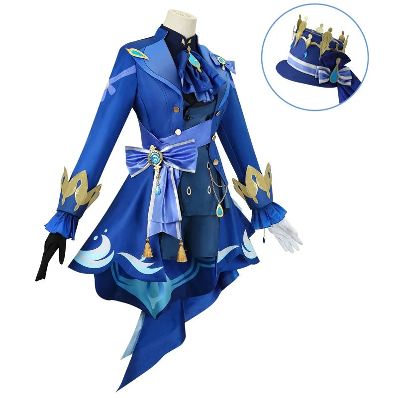 Costume de Cosplay Furina - Genshin Impact - Tenue Complète