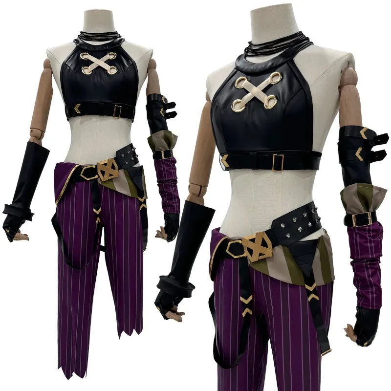 Costume Cosplay Jinx - League of Legends - Tenue Complète